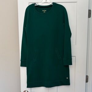 Lilly Pulitzer Dark Green Sweatshirt Dress